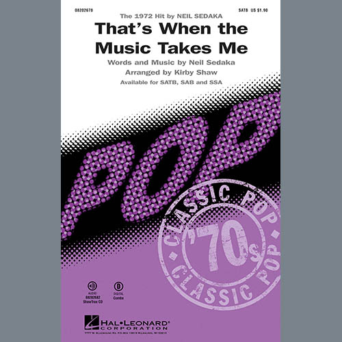 Easily Download Kirby Shaw Printable PDF piano music notes, guitar tabs for Choir Instrumental Pak. Transpose or transcribe this score in no time - Learn how to play song progression.