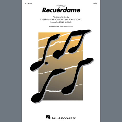 Easily Download Kristen Anderson-Lopez & Robert Lopez Printable PDF piano music notes, guitar tabs for  2-Part Choir. Transpose or transcribe this score in no time - Learn how to play song progression.