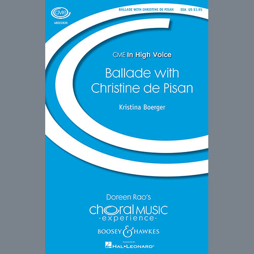 Easily Download Kristina Boerger Printable PDF piano music notes, guitar tabs for  SSA Choir. Transpose or transcribe this score in no time - Learn how to play song progression.