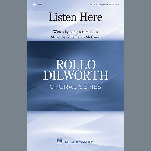 Easily Download Langston Hughes and Sally Lamb McCune Printable PDF piano music notes, guitar tabs for  SATB Choir. Transpose or transcribe this score in no time - Learn how to play song progression.