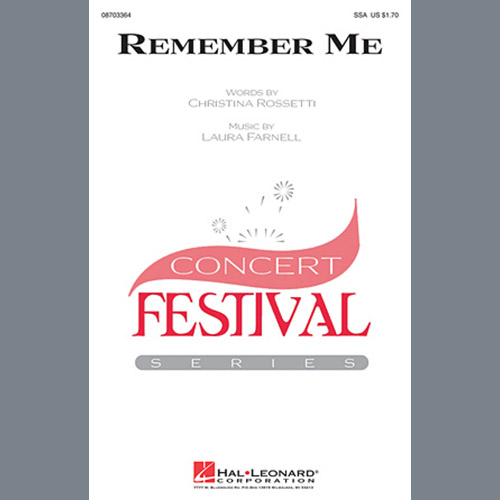Easily Download Laura Farnell Printable PDF piano music notes, guitar tabs for  SSA Choir. Transpose or transcribe this score in no time - Learn how to play song progression.