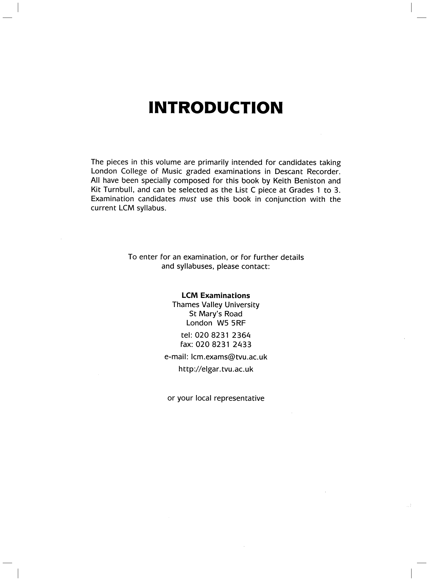 LCME LCM Graded Descant Recorder Album sheet music notes and chords arranged for Instrumental Method