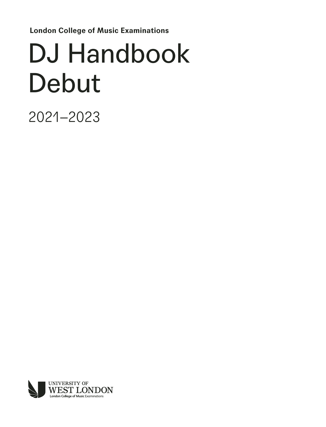 LCME LCME DJ Handbook Artist 2021 sheet music notes and chords arranged for Instrumental Method
