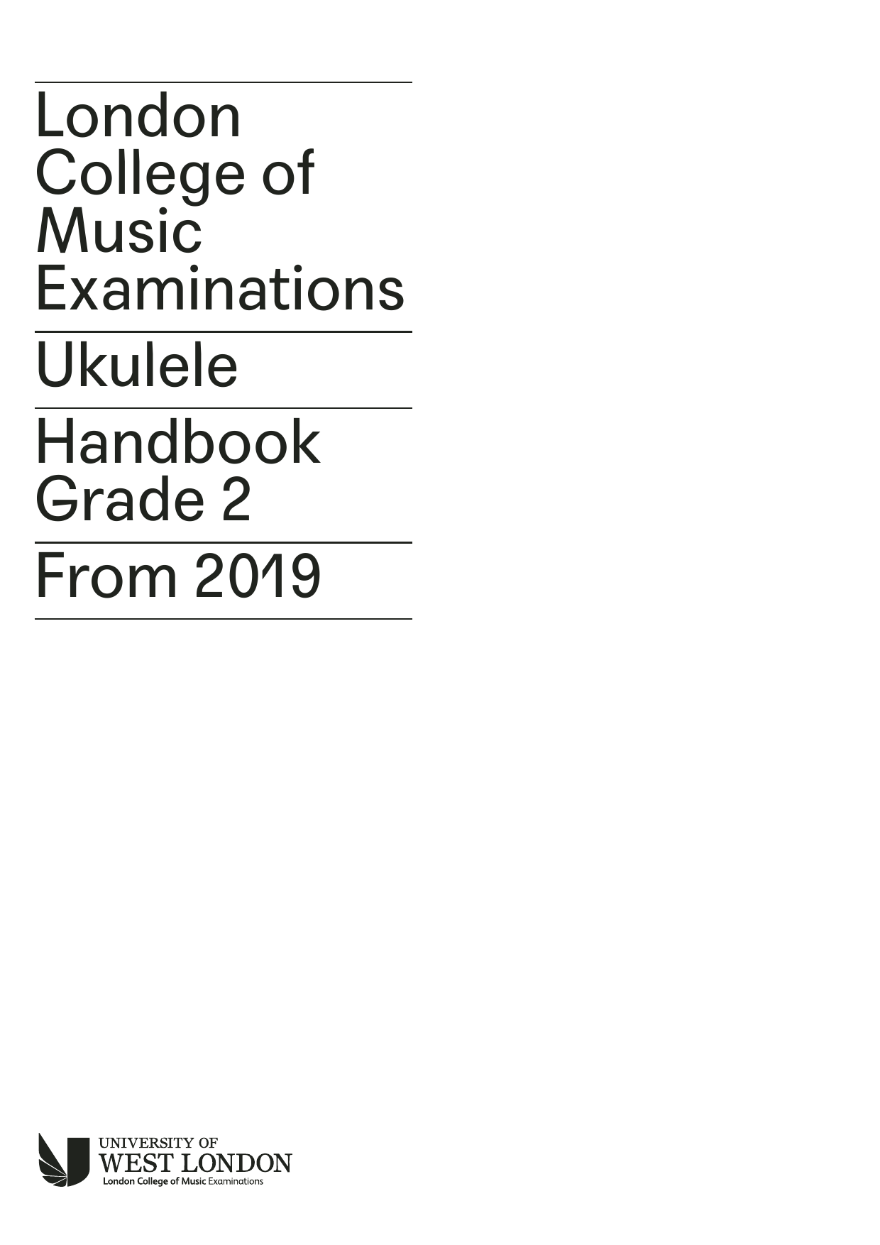 LCME LCME Ukulele Handbook Grade 2 sheet music notes and chords arranged for Instrumental Method