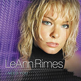 LeAnn Rimes 'Light The Fire Within' Piano, Vocal & Guitar Chords (Right-Hand Melody)