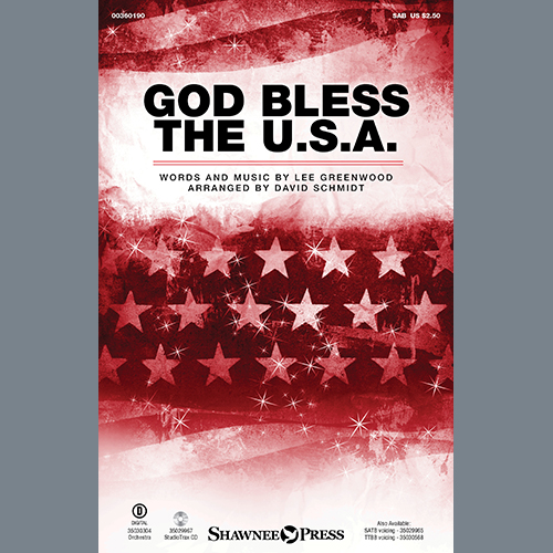 Easily Download Lee Greenwood Printable PDF piano music notes, guitar tabs for SAB Choir. Transpose or transcribe this score in no time - Learn how to play song progression.
