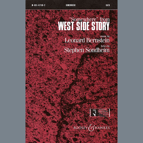 Easily Download Leonard Bernstein & Stephen Sondheim Printable PDF piano music notes, guitar tabs for  SATB Choir. Transpose or transcribe this score in no time - Learn how to play song progression.