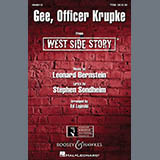 Leonard Bernstein 'Gee, Officer Krupke (from West Side Story) (arr. Ed Lojeski)' TTBB Choir