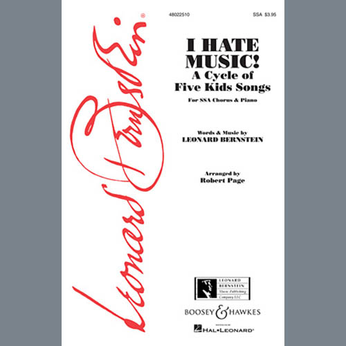 Easily Download Leonard Bernstein Printable PDF piano music notes, guitar tabs for  SSA Choir. Transpose or transcribe this score in no time - Learn how to play song progression.