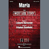 Leonard Bernstein 'Maria (from West Side Story) (arr. William Stickles)' TTBB Choir