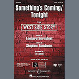 Leonard Bernstein 'Something's Coming/Tonight (from West Side Story) (arr. Ed Lojeski)' SATB Choir