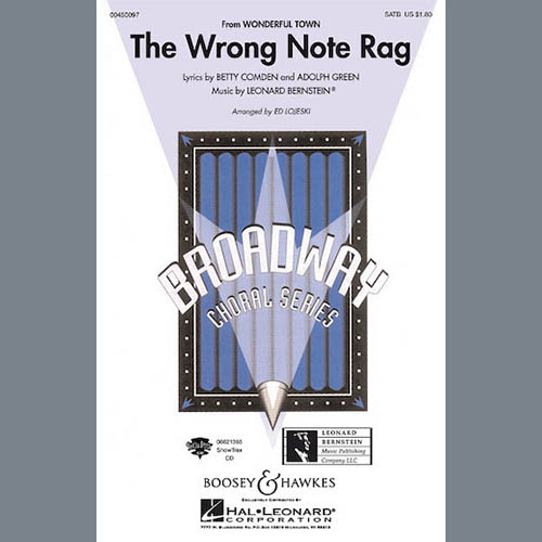 Easily Download Leonard Bernstein Printable PDF piano music notes, guitar tabs for  SATB Choir. Transpose or transcribe this score in no time - Learn how to play song progression.