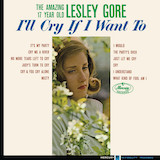 Lesley Gore 'Judy's Turn To Cry' Lead Sheet / Fake Book