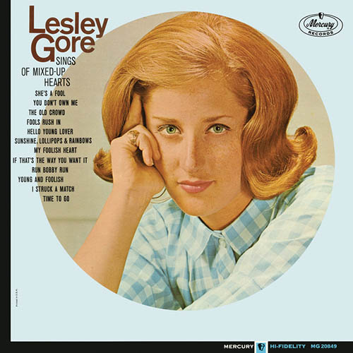 Easily Download Lesley Gore Printable PDF piano music notes, guitar tabs for  Piano, Vocal & Guitar Chords (Right-Hand Melody). Transpose or transcribe this score in no time - Learn how to play song progression.