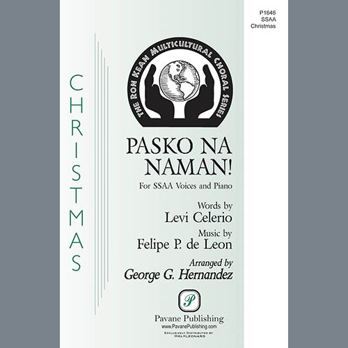 Easily Download Levi Celerio and Felipe P. de Leon Printable PDF piano music notes, guitar tabs for  SSA Choir. Transpose or transcribe this score in no time - Learn how to play song progression.