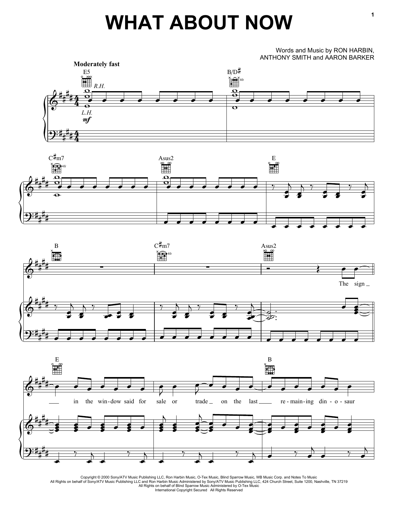 Lonestar What About Now sheet music notes and chords arranged for Ukulele