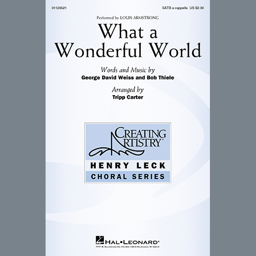 Easily Download Louis Armstrong Printable PDF piano music notes, guitar tabs for  SATB Choir. Transpose or transcribe this score in no time - Learn how to play song progression.