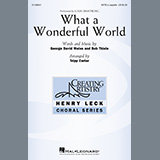 Louis Armstrong 'What A Wonderful World (arr. Tripp Carter)' SATB Choir