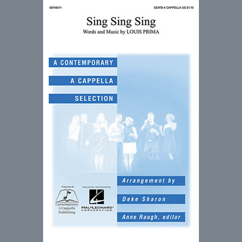 Easily Download Louis Prima Printable PDF piano music notes, guitar tabs for  SATB Choir. Transpose or transcribe this score in no time - Learn how to play song progression.