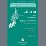Ludwig Van Beethoven 'Gloria from Missa Solemnis (arr. Allan Robert Petker)' SATB Choir