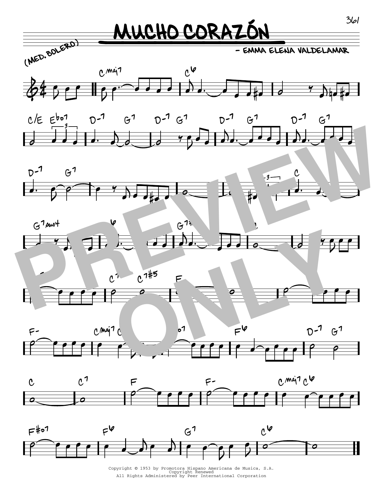 Luis Miguel Mucho Corazon sheet music notes and chords arranged for Piano, Vocal & Guitar Chords (Right-Hand Melody)