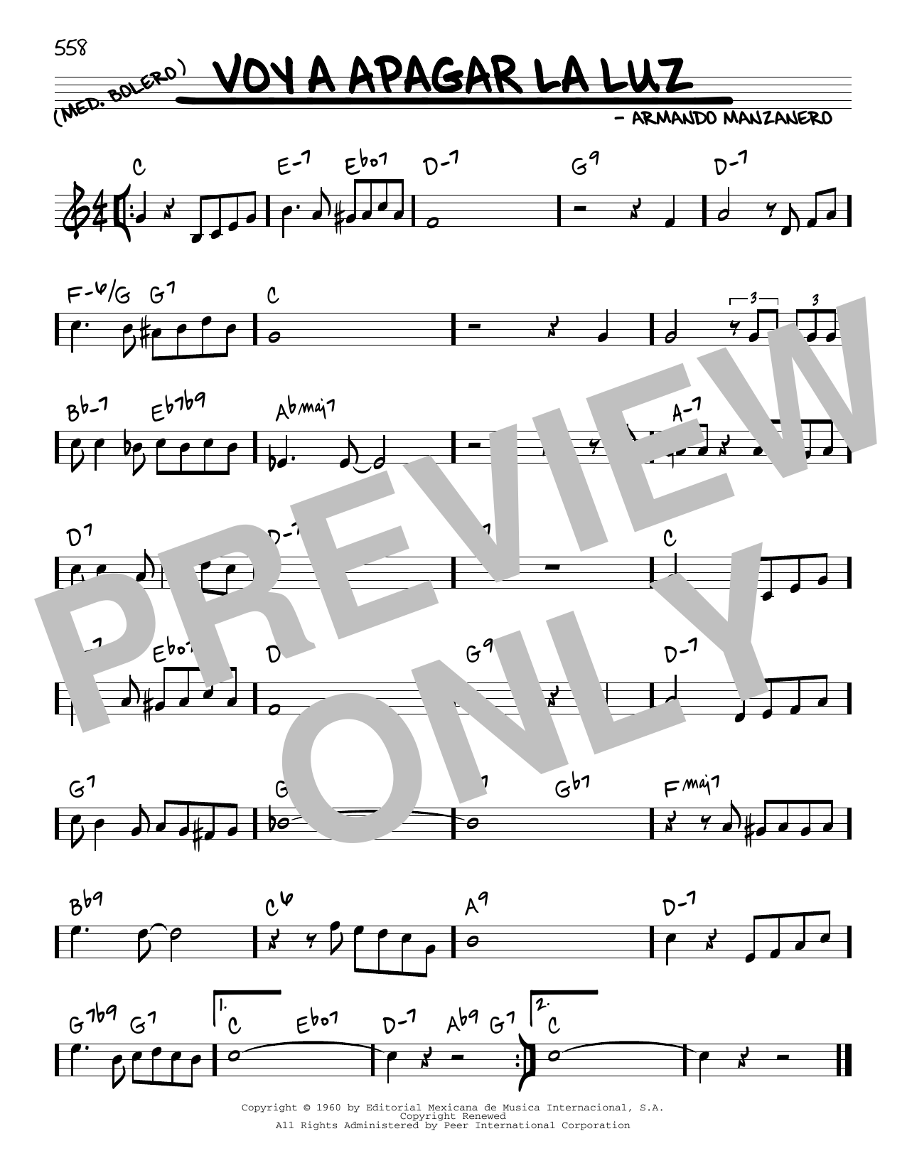 Luis Miguel Voy A Apagar La Luz sheet music notes and chords arranged for Piano, Vocal & Guitar Chords (Right-Hand Melody)
