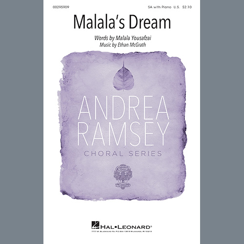 Easily Download Malala Yousafzai and Ethan McGrath Printable PDF piano music notes, guitar tabs for  2-Part Choir. Transpose or transcribe this score in no time - Learn how to play song progression.