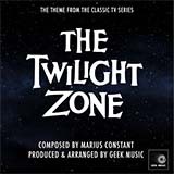 Marius Constant 'Twilight Zone Main Title' Big Note Piano