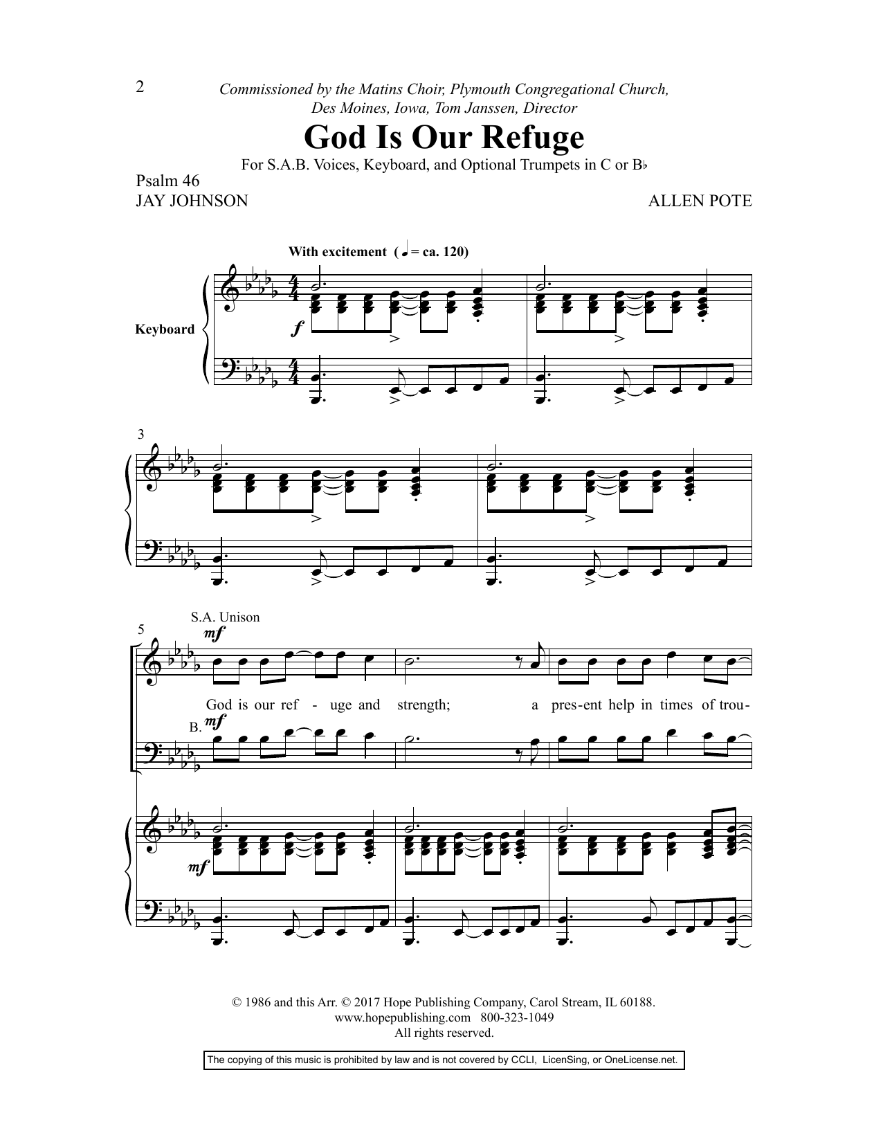 Mark Hayes Accessible Anthems For Festive Occasions, Vol. 1 sheet music notes and chords arranged for SAB Choir