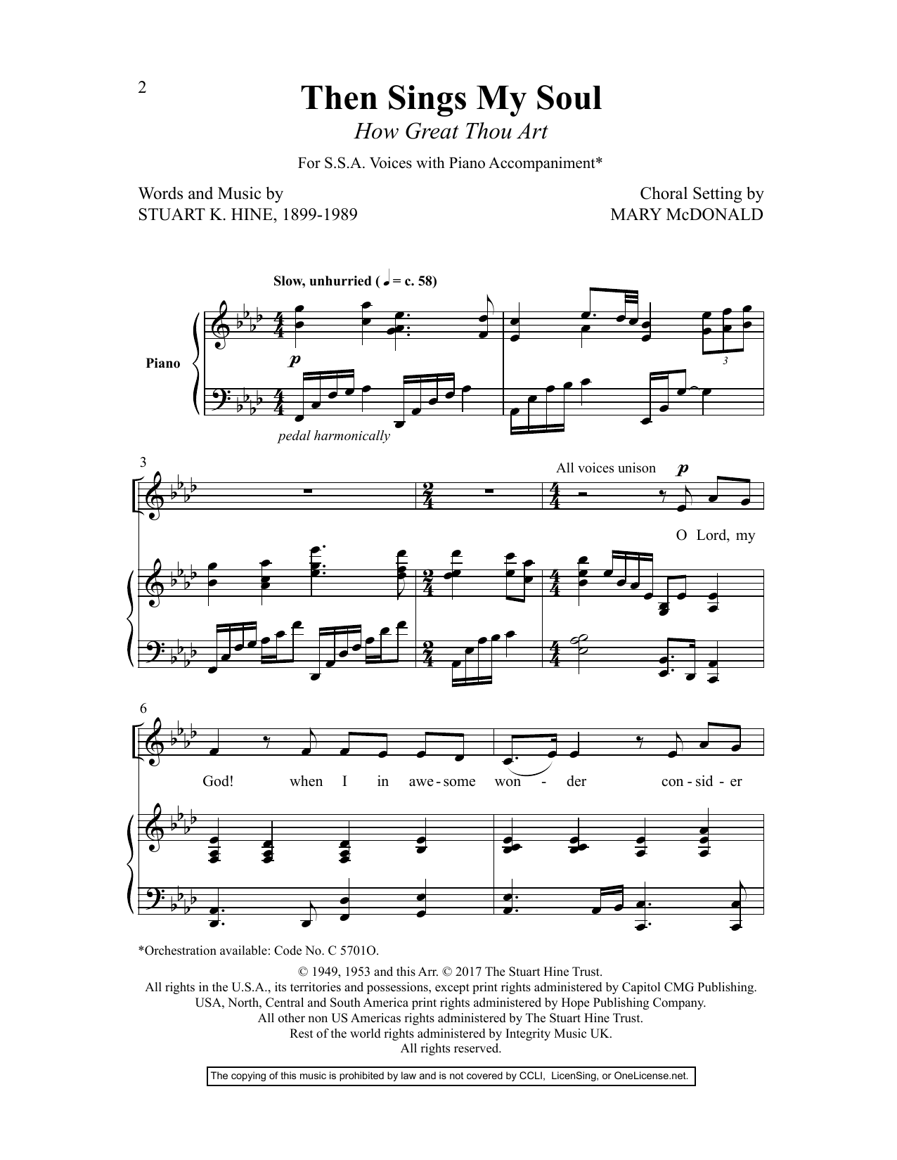 Mark Hayes Women In Song VII sheet music notes and chords arranged for SSA Choir
