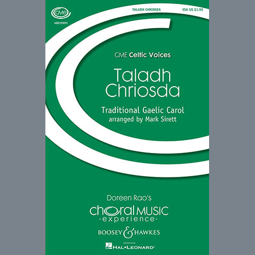 Easily Download Mark Sirett Printable PDF piano music notes, guitar tabs for  SSA Choir. Transpose or transcribe this score in no time - Learn how to play song progression.