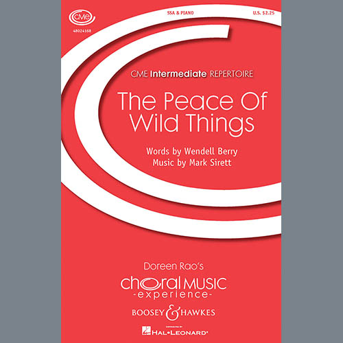 Easily Download Mark Sirett Printable PDF piano music notes, guitar tabs for  SSA Choir. Transpose or transcribe this score in no time - Learn how to play song progression.