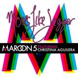 Maroon 5 'Moves Like Jagger (featuring Christina Aguilera)' Piano Chords/Lyrics