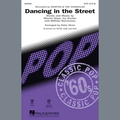 Easily Download Martha & The Vandellas Printable PDF piano music notes, guitar tabs for  SAB Choir. Transpose or transcribe this score in no time - Learn how to play song progression.