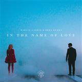 Martin Garrix & Bebe Rexha 'In The Name Of Love' Piano, Vocal & Guitar Chords (Right-Hand Melody)