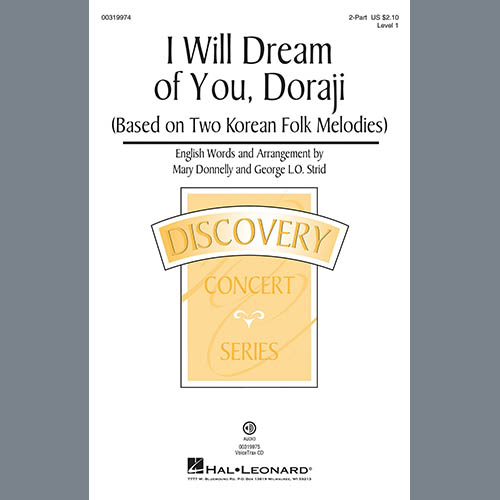 Easily Download Mary Donnelly and George L.O. Strid Printable PDF piano music notes, guitar tabs for  2-Part Choir. Transpose or transcribe this score in no time - Learn how to play song progression.