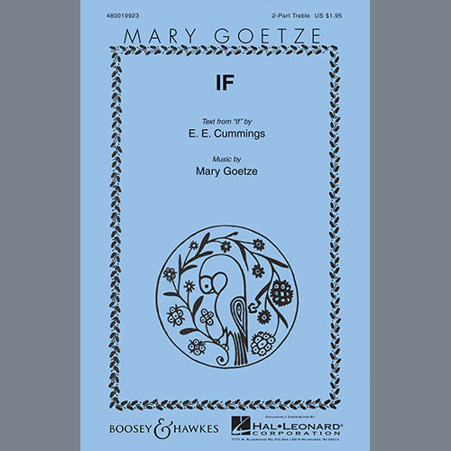 Easily Download Mary Goetze Printable PDF piano music notes, guitar tabs for  2-Part Choir. Transpose or transcribe this score in no time - Learn how to play song progression.