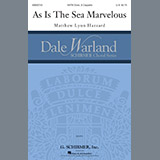 Matthew Lyon Hazzard 'As Is The Sea Marvelous' SATB Choir