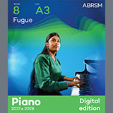 Maurice Ravel 'Fugue (Grade 8, list A3, from the ABRSM Piano Syllabus 2027 & 2028)' Piano Solo