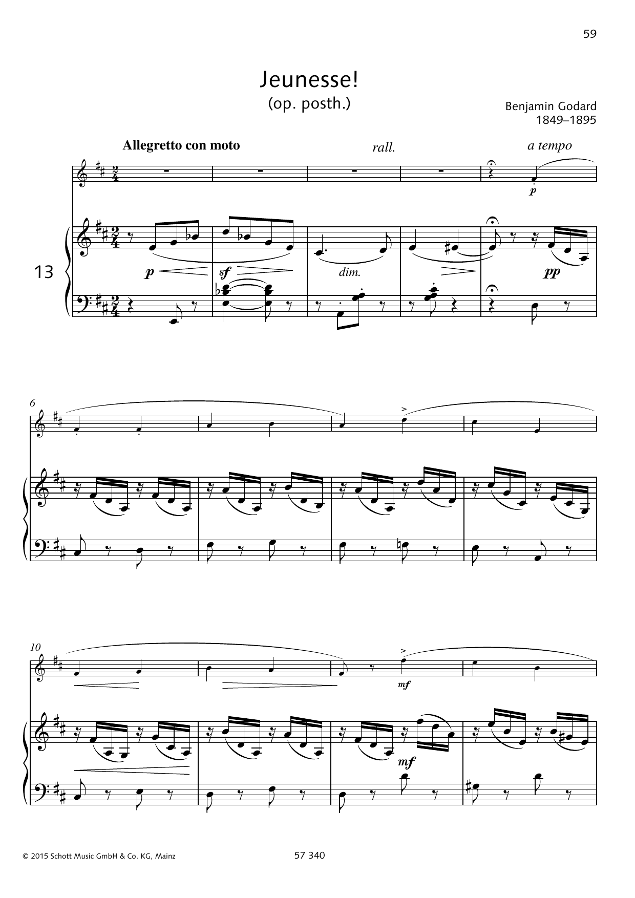 Maurice Ravel Jeunesse! sheet music notes and chords arranged for Woodwind Solo