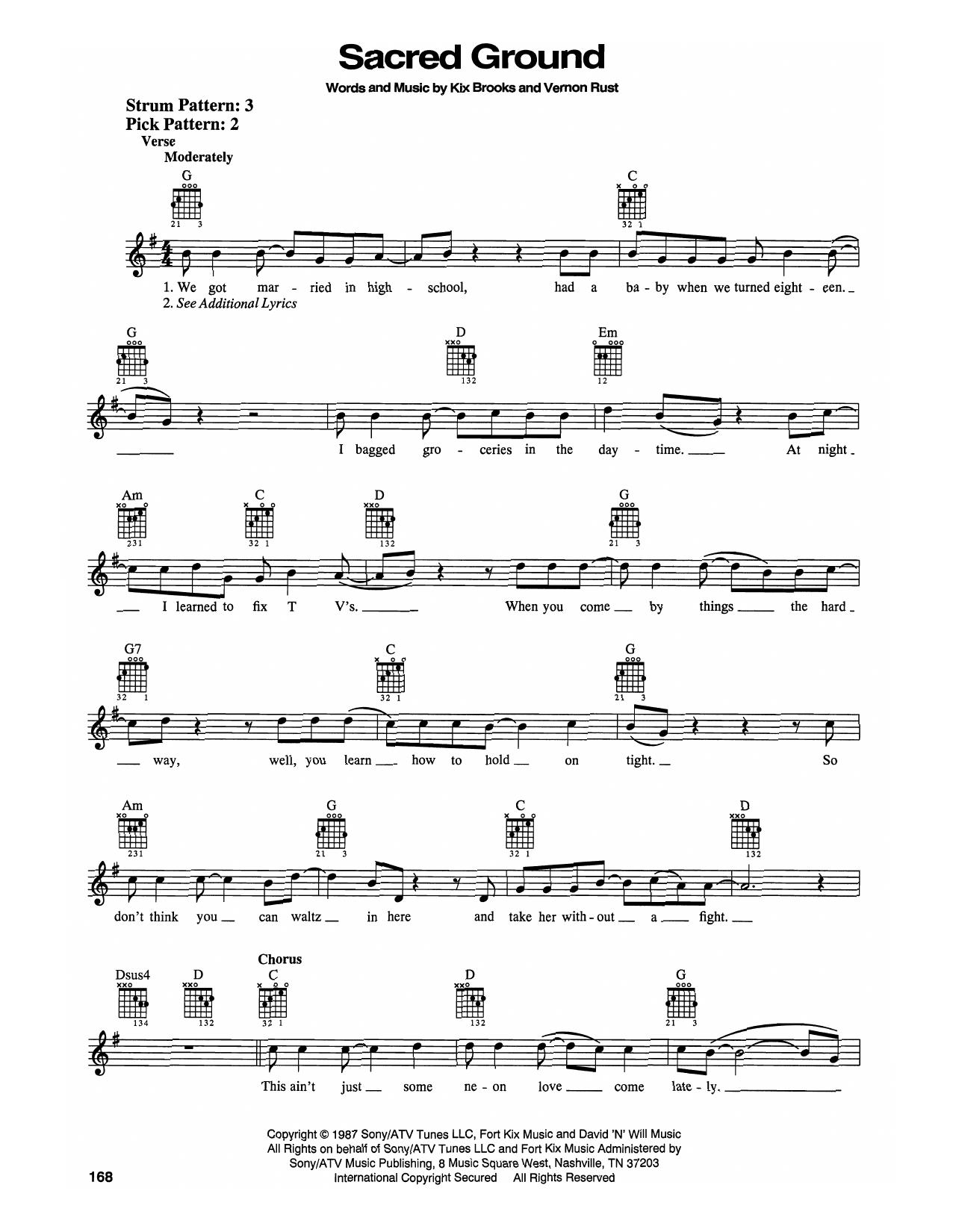McBride & The Ride Sacred Ground sheet music notes and chords arranged for Easy Guitar