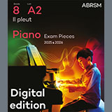 Mélanie Bonis 'Il pleut (Grade 8, list A2, from the ABRSM Piano Syllabus 2025 & 2026)' Piano Solo