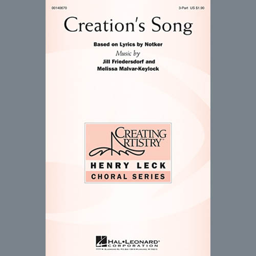 Easily Download Melissa Malvar-Keylock Printable PDF piano music notes, guitar tabs for  3-Part Treble Choir. Transpose or transcribe this score in no time - Learn how to play song progression.