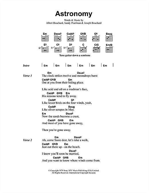 Metallica Astronomy sheet music notes and chords arranged for Guitar Tab