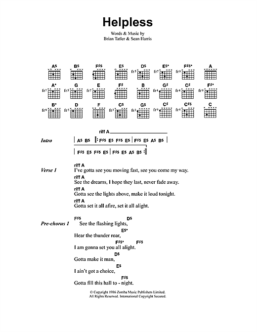 Metallica Helpless sheet music notes and chords arranged for Bass Guitar Tab