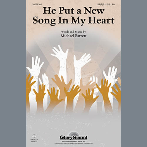Easily Download Michael Barrett Printable PDF piano music notes, guitar tabs for  SATB Choir. Transpose or transcribe this score in no time - Learn how to play song progression.