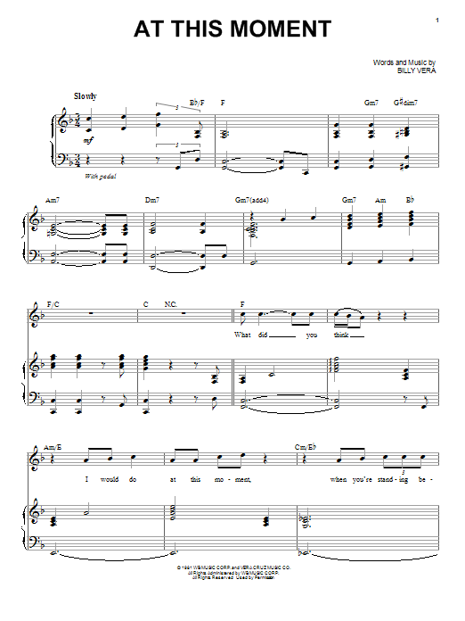 Michael Bublé At This Moment sheet music notes and chords arranged for Pro Vocal