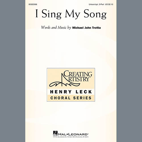 Easily Download Michael John Trotta Printable PDF piano music notes, guitar tabs for  2-Part Choir. Transpose or transcribe this score in no time - Learn how to play song progression.