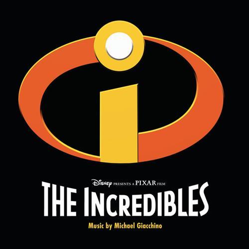 Michael Giacchino 'The Incredits (from The Incredibles)' Big Note Piano