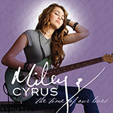 Miley Cyrus 'Kicking And Screaming' Piano, Vocal & Guitar Chords (Right-Hand Melody)
